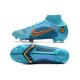 Nike Mercurial Superfly VIII Elite DF FG Azul Láser Naranja Marina