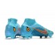 Nike Mercurial Superfly VIII Elite DF FG Azul Láser Naranja Marina