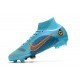 Nike Mercurial Superfly VIII Elite DF FG Azul Láser Naranja Marina