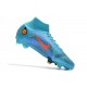 Nike Mercurial Superfly VIII Elite DF FG Azul Láser Naranja Marina