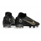 Nike Mercurial Superfly VIII Elite DF FG Negro Dorado Metalizado Plateado Metalizado