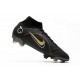 Nike Mercurial Superfly VIII Elite DF FG Negro Dorado Metalizado Plateado Metalizado