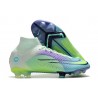 Nike Mercurial Superfly VIII Elite DF FG Dream Speed Barely Verde Volt Morado Eléctrico