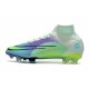 Nike Mercurial Superfly VIII Elite DF FG Dream Speed Barely Verde Volt Morado Eléctrico