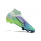 Nike Mercurial Superfly VIII Elite DF FG Dream Speed Barely Verde Volt Morado Eléctrico