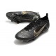 Nike Mercurial Vapor 14 Elite FG Negro Dorado Metalizado Plateado Metalizado