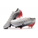 Botas de Fútbol Nike Mercurial Vapor XIII Elite FG Neymar Cromado Negro Rojo