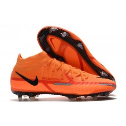 Bota Nike Phantom GT II Elite DF FG Láser Naranja Negro Total Naranja