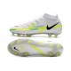 Bota Nike Phantom GT II Elite DF FG Bianco Azul Marino Oscuro