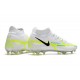 Bota Nike Phantom GT II Elite DF FG Bianco Azul Marino Oscuro