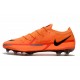 Bota Nike Phantom GT2 Elite FG Láser Naranja Negro Total Naranja