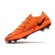 Bota Nike Phantom GT2 Elite FG Láser Naranja Negro Total Naranja