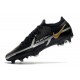 Bota Nike Phantom GT2 Elite FG Negro Gris Metálico Dorado Metalizado