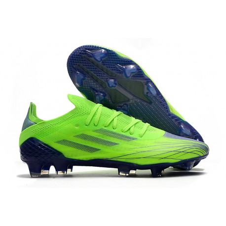 Botas fútbol Adidas X Speedflow.1 FG Verde Violeta