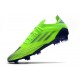 Botas fútbol Adidas X Speedflow.1 FG Verde Violeta