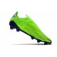 Botas fútbol Adidas X Speedflow.1 FG Verde Violeta