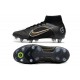 Nike Mercurial Superfly 8 Elite SG Negro Dorado Metalizado Plateado Metalizado