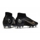 Nike Mercurial Superfly 8 Elite SG Negro Dorado Metalizado Plateado Metalizado