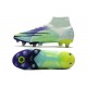 Nike Mercurial Superfly 8 Elite SG Dream Speed Barely Verde Volt Morado Eléctrico