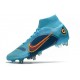 Nike Mercurial Superfly 8 Elite SG PRO AC Azul Láser Naranja Marina