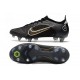 Nike Mercurial Vapor XIV Elite SG Pro Negro Dorado Metalizado Plateado Metalizado