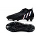 Tacos de Futbol adidas Predator Edge+ FG Negro Blanco Rojo