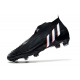 Tacos de Futbol adidas Predator Edge+ FG Negro Blanco Rojo