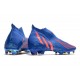 Tacos de Futbol adidas Predator Edge+ FG Hi Res Azul Turbo Hi Res Azul