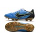 Nike Botas Hombre Tiempo Legend 9 Elite FG Azul Negro