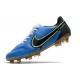 Nike Botas Hombre Tiempo Legend 9 Elite FG Azul Negro