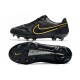 Nike Botas Hombre Tiempo Legend 9 Elite FG Negro Oro