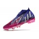 Tacos de Futbol adidas Predator Edge+ FG Team Collegiate Morado Plateado