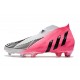 Tacos de Futbol adidas Predator Edge+ FG Solar Rosa Negro Blanco