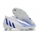 Tacos de Futbol adidas Predator Edge+ FG Blanco Hi Res Azul