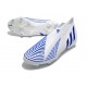 Tacos de Futbol adidas Predator Edge+ FG Blanco Hi Res Azul