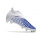 Tacos de Futbol adidas Predator Edge+ FG Blanco Hi Res Azul