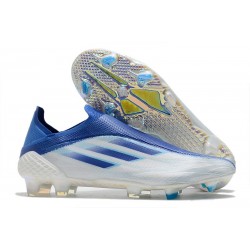 Zapato adidas X Speedflow+ FG Blanco Legacy Indigo Sky Rush