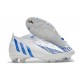 adidas Predator Edge.1 FG Bota Blanco Hi Res Azul