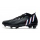 adidas Predator Edge.1 FG Bota Negro Blanco Rojo