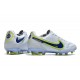 Nike Botas Hombre Tiempo Legend 9 Elite FG Blanco Azul