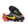 Nike Botas Hombre Tiempo Legend 9 Elite FG Negro Amarillo Rojo