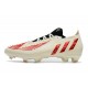 adidas Predator Edge.1 Low FG Off Blanco Rojo Dorado Metálico