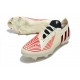 adidas Predator Edge.1 Low FG Off Blanco Rojo Dorado Metálico