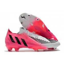 adidas Predator Edge.1 Low FG LZ+ Solar Rosa Negro Blanco