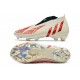 Tacos Futbol adidas Predator Edge+ FG Off Blanco Rojo Dorado Metálico