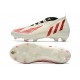 adidas Predator Edge.1 FG Bota Off Blanco Rojo Dorado Metálico