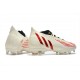 adidas Predator Edge.1 FG Bota Off Blanco Rojo Dorado Metálico