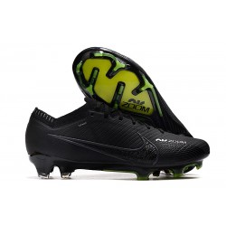 Nike Air Zoom Mercurial Vapor 15 Elite FG Negro Verde