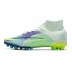 Nike Mercurial Superfly 8 Elite AG Dream Speed Barely Verde Volt Morado Eléctrico