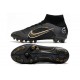 Nike Mercurial Superfly 8 Elite AG Negro Dorado Metalizado Plateado Metalizado